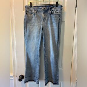 Like New NYDJ Barbara Bootcut stretch jeans, Lift Tuck, 8